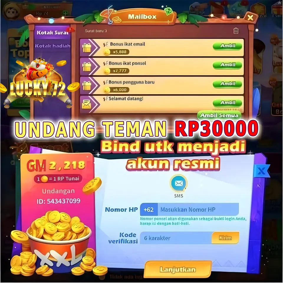 LUCKY72 Masuk Resmi 2026 Aplikasi